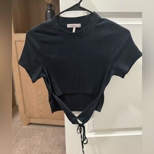 BCBGeneration tie hem shirt XS